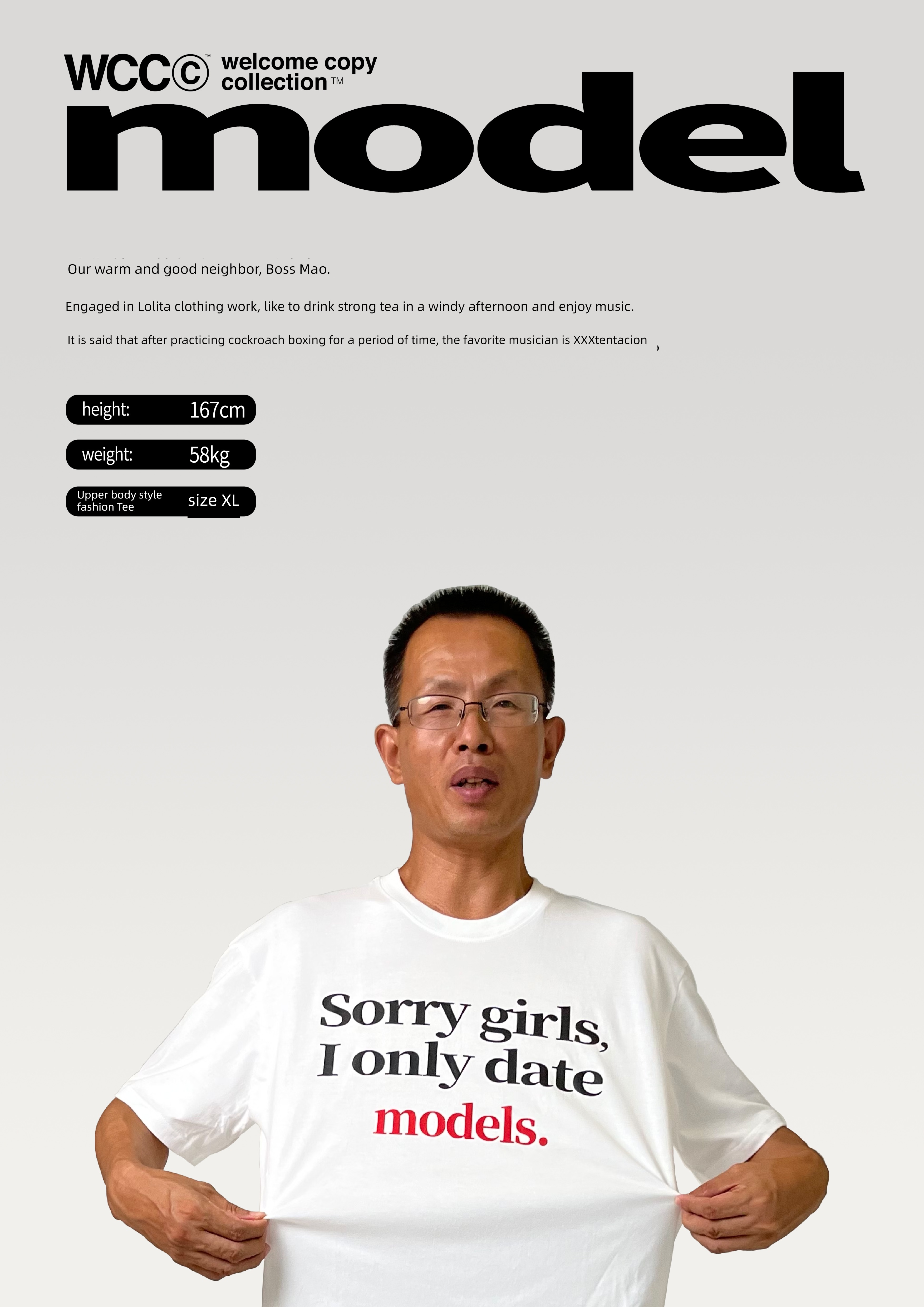 WCC   gebrand Spoof Same Short sleeve T-shirt