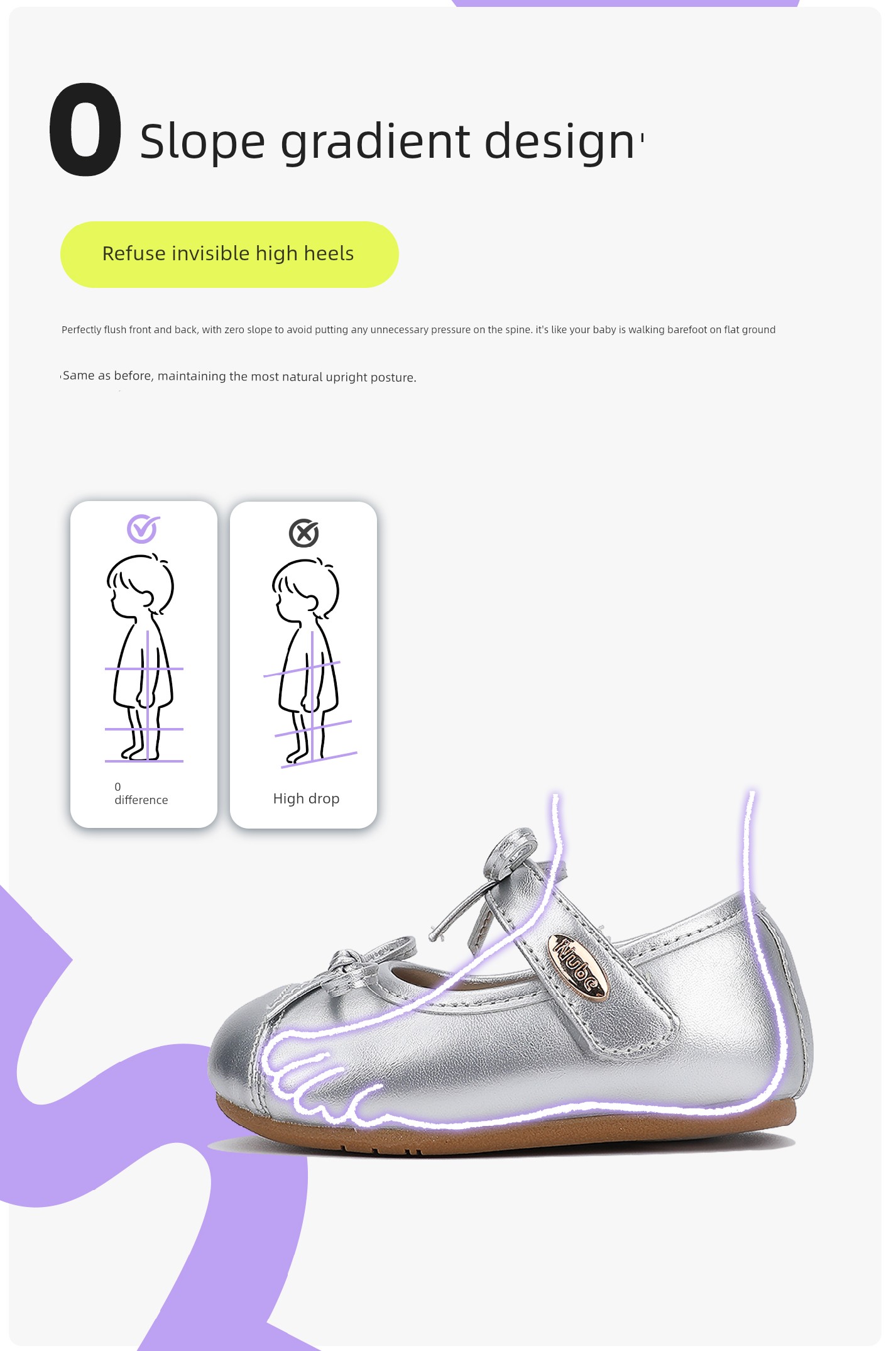 Nubi Childhood Genuine Leather Girls' Little Leather Shoes Autumn New Style Soft Sole Simple Princess Shoes for Girls — 6