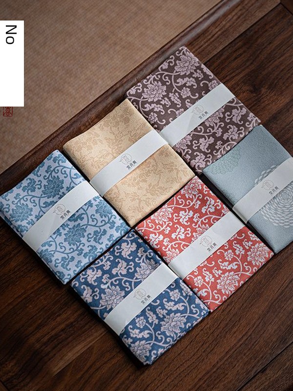 Suede Strong Absorbent Tea Towel Cloth High-Grade Chinese Zen Teapot Towel Kung Fu Tea Ceremony Towel Tea Table Cleaning Cloth Tea Mat