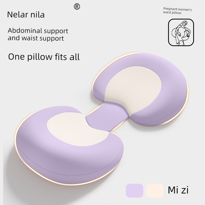 Nila Side Sleeping Pillow for Pregnant Women, Pregnancy Side Sleeping Pillow, Waist Support Side Sleeping Pillow, Belly Support Memory Pillow, Relieve — 2