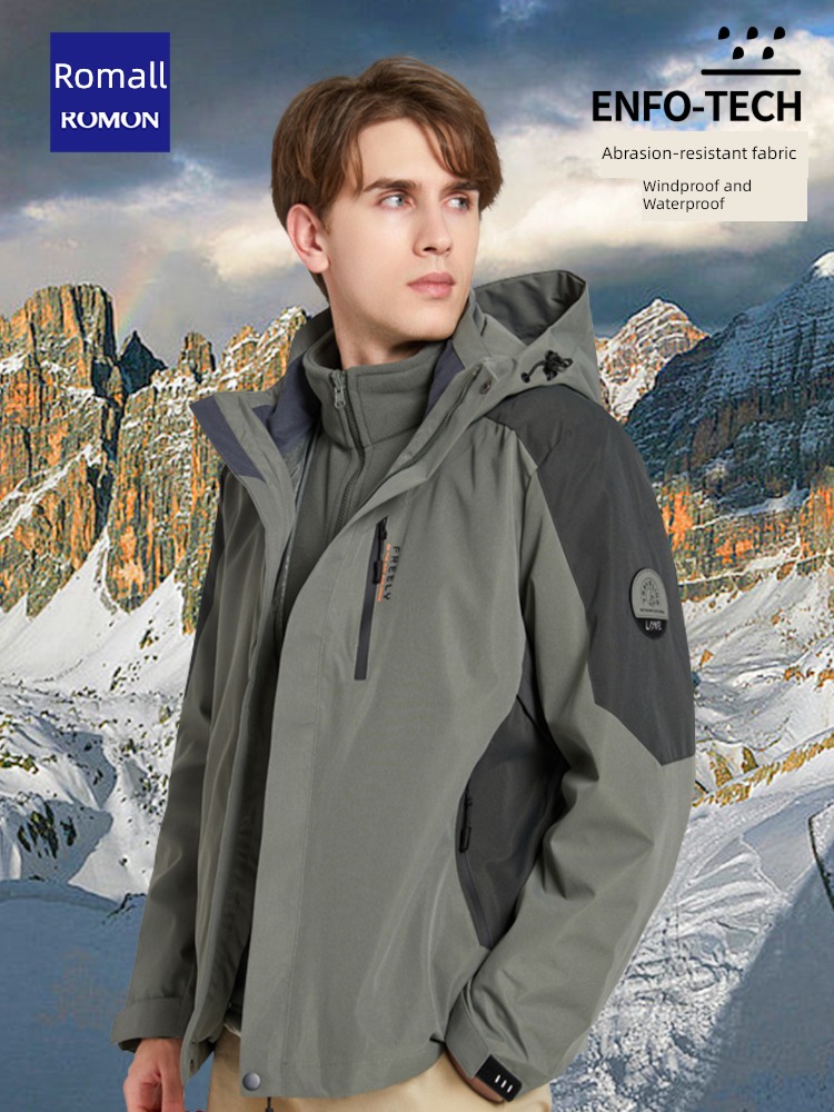 Male and female spring and autumn Windbreak waterproof Mountaineering pizex