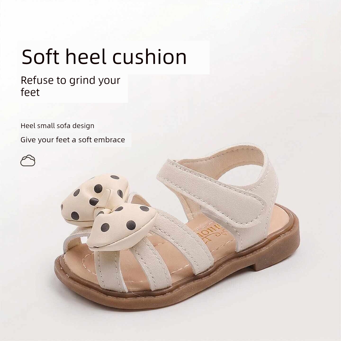 British Baby Sandals Summer 2026 New Style Toddler Shoes for Girls Soft-Soled Open-Toe Toddler Shoes Girls Princess Shoes — 3