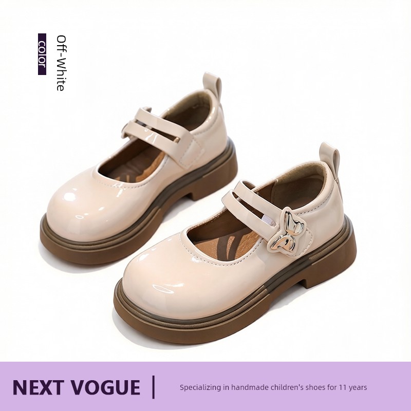 Black Leather Shoes for Girls, College Style Mary Jane Shoes, Versatile and Comfortable, British Style, Super Soft, 2026 New Model for Women — 2
