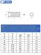 British stainless steel concave end machine hexagonal tightening screw 304 top wire Meiji headless stop screw