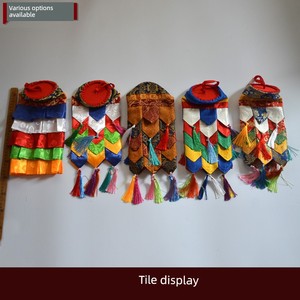 Small Size Colorful Skirt Victory Building Tibetan Buddhist Temple Temple Auspicious Victory Treasure Building Diameter