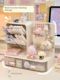 Desktop hole board storage box desk stationery organizing artifact storage rack pen holder office study table storage rack