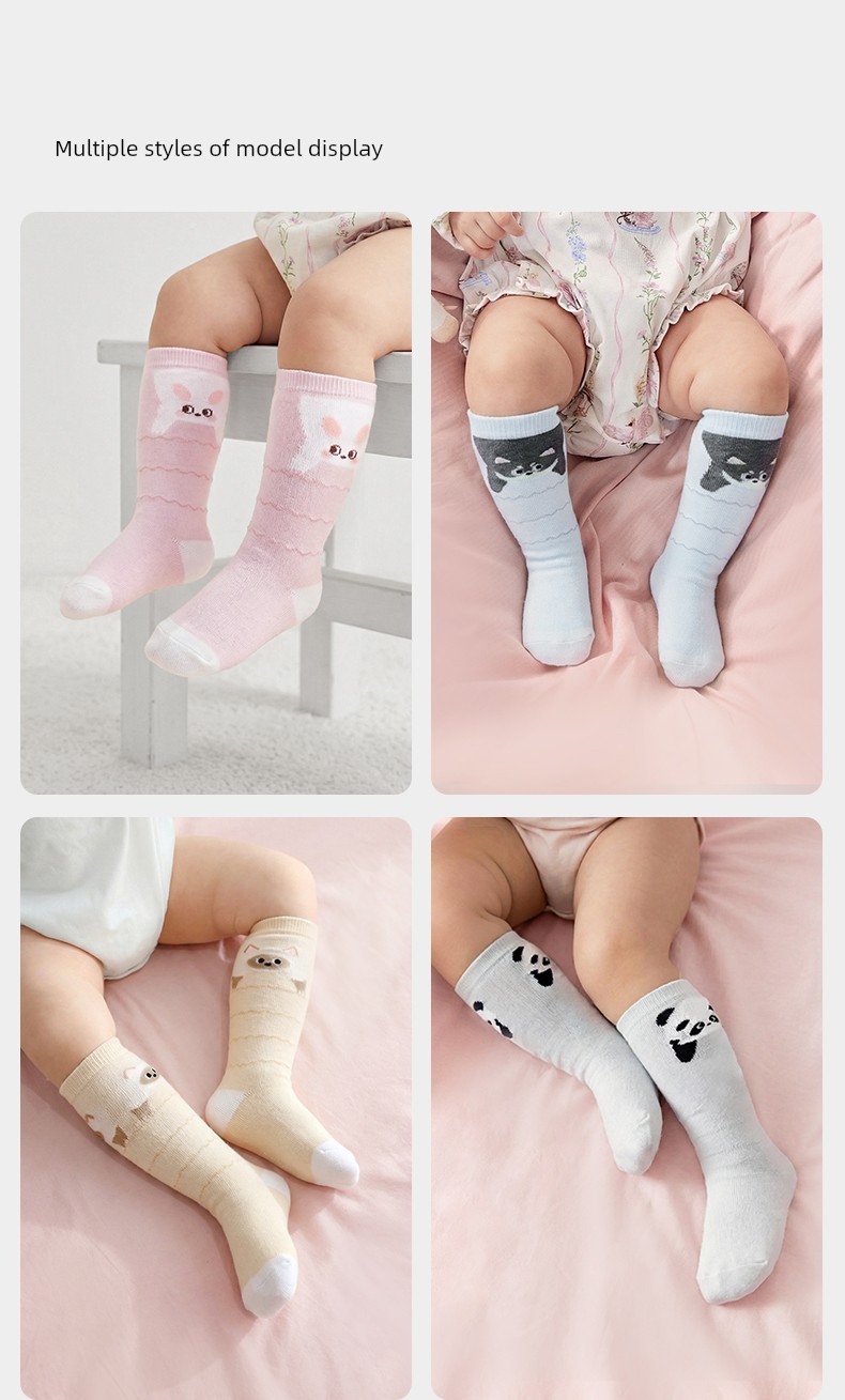 [New Product] Manxi Baby Socks That Don'T Constrict the Legs, Long Socks for Newborns, Children's Over-The-Knee Socks for Boys and Girls — 20