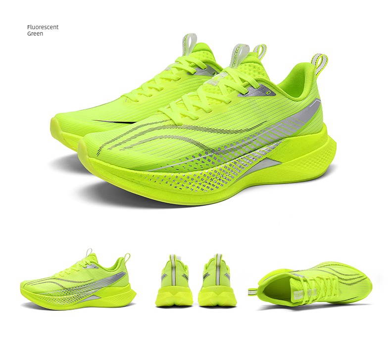 Red Rabbit 9Pro Running Shoes for Men, Suitable for Physical Exams, Shock Absorption, Lightweight Carbon Plate, Racing Training, and Sports Shoes for — 47