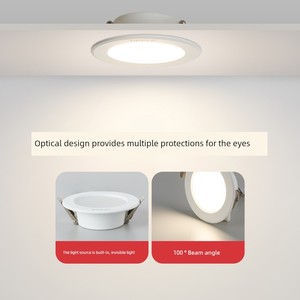 Op Lighting Recessed Downlight 75mm Household Led Spot Light for Living Room Ceiling 10cm Anti-Glare