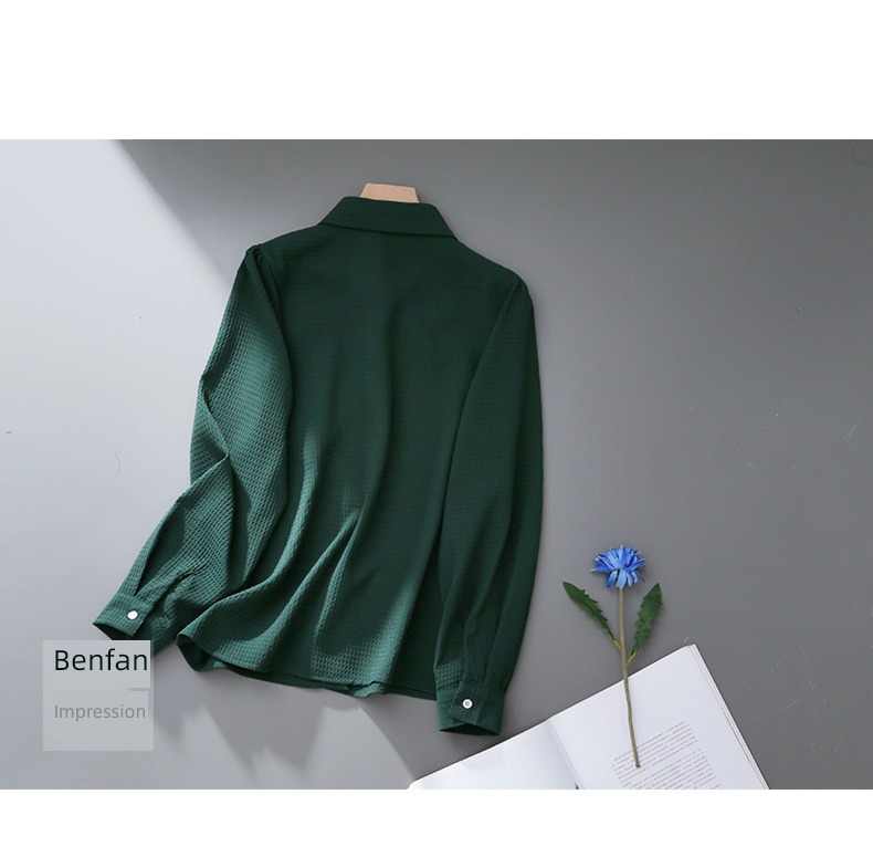 green Versatile occupation commute unique jacket shirt