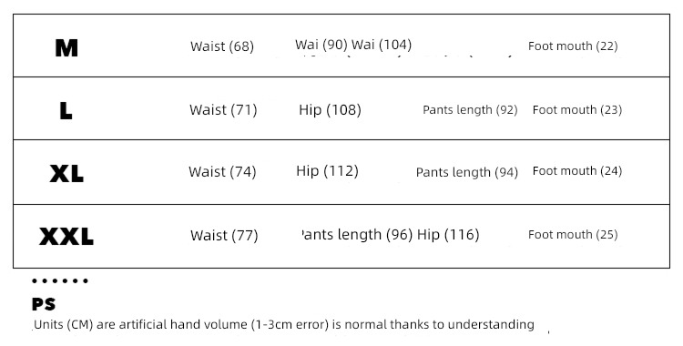 E2022 come to a stop motion easy Port style student sweatpants