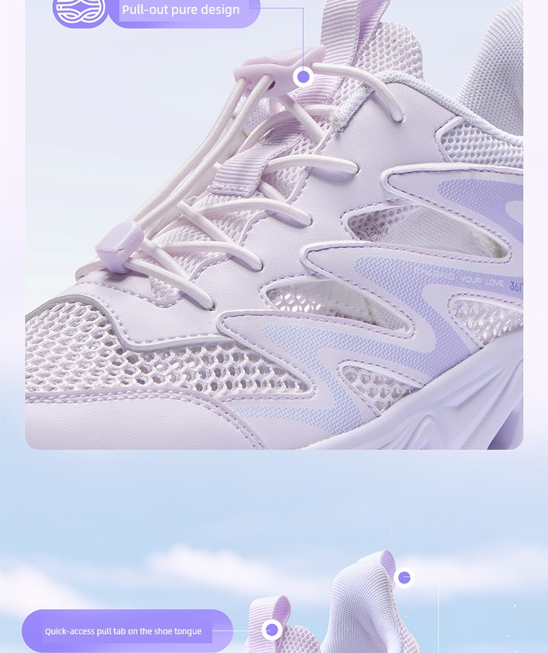361 Kidsren's Shoes, Girls' Sandals, Kidsren's Hiking Shoes, Sports Shoes, 2026 Summer New Style, Girls' Outdoor Shoes — 13