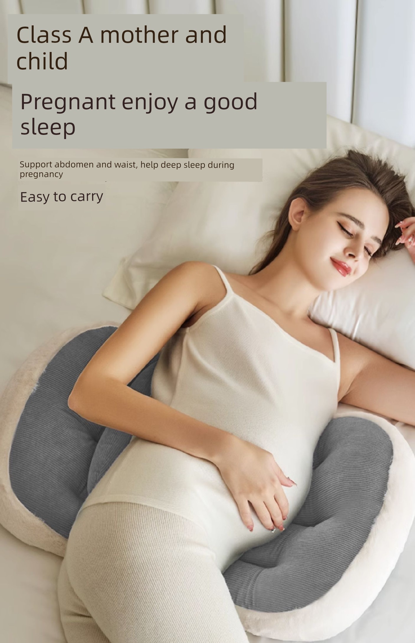 Side Pillow Belly Support U-Shaped Dedicated Product Waist Support during Pregnancy — 2