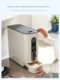 Mofei rice barrel household insect-proof moisture-proof storage tank metering rice cylinder rice box 12 kg storage box with lid storage box