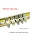 Standard DIN35mm guide rail snap mounting bracket seat Reinforced plastic snap RB-231/232/233 black