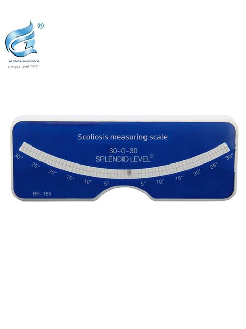 Scoliosis measurement ruler correction backpack bending angle ruler level ruler 167 screening scoliosis level