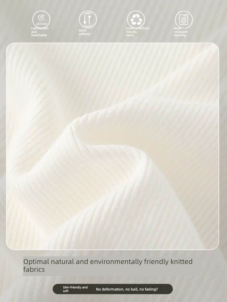 female Autumn and winter Lower corner Fork Self-cultivation Simplicity Undershirt