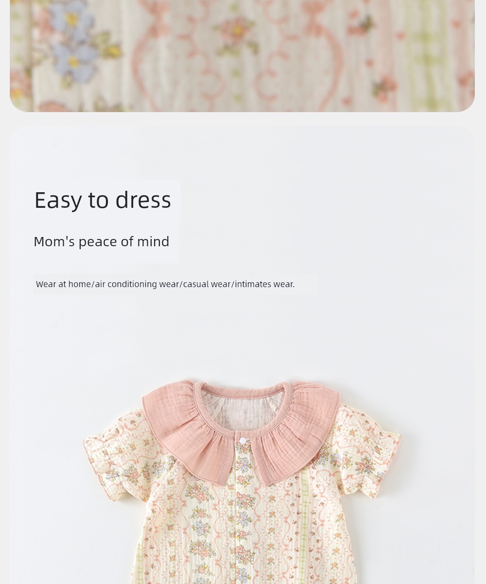 Beitais Baby Jumpsuit Autumn Super Cute Long-Sleeve Newborn Infant Clothing for Young Girls Going Out S — 26