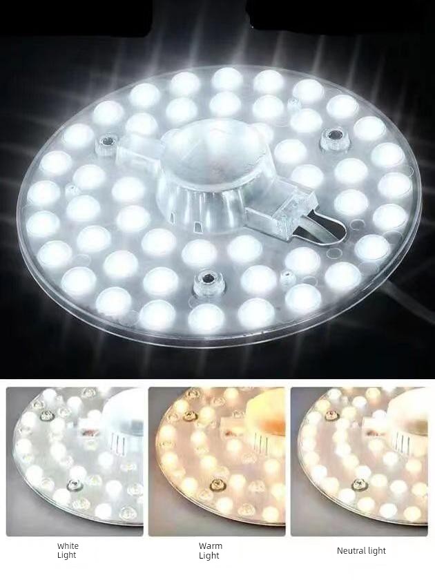 Round LED Ceiling Lamp Bedroom Light Minimalist Modern Lamp in the Living Room Aisle Balcony Light Super Bright Kitchen and Bathroom Lamps