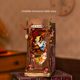 Alice falls into a strange world assembles book stand DIY hut wooden model handmade gift building blocks for women