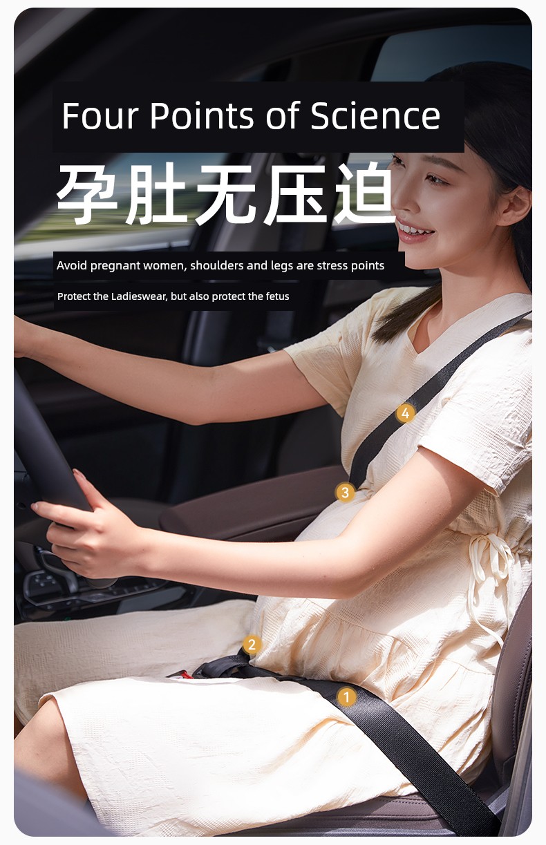 October Crystal Special Driving Handy Gadget Pregnant Women Safety Belt — 6