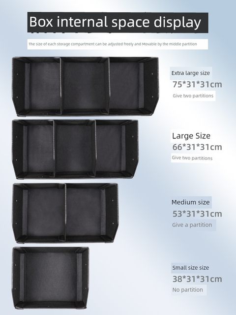 Citroen C6 Versailles C5 Sega C3xr modified C4L trunk storage box storage box car carrier