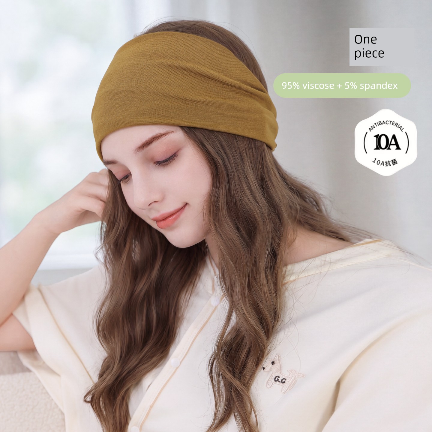 Postpartum Cotton Hat for Spring and Autumn, 10A Antibacterial Maternity Hat, Moisture-Wicking, Breathable, Head Protection, Large Head Circumference, — 6