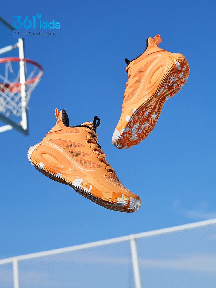 361 Kidsren's Shoes, Boys' Sports Shoes, Kidsren's Basketball Shoes, Summer New Mesh Breathable Youth Shoes — 2