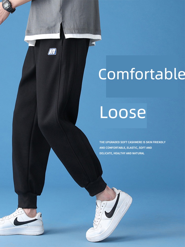 spring and autumn summer Versatile easy student leisure time trousers