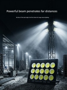 Led Outdoor Waterproof Floodlight Warehouse Workshop Lighting Lamp Stadium Stadium Super Bright High Pole Light 800W