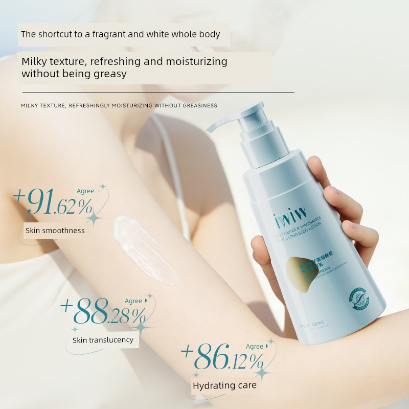 Iwiw Gilded Caviar Niacinamide Revitalizing Body Lotion Moisturizing, Nourishing, Refreshing and Fragrant Autumn and Winter Moisturizing Cream — 3