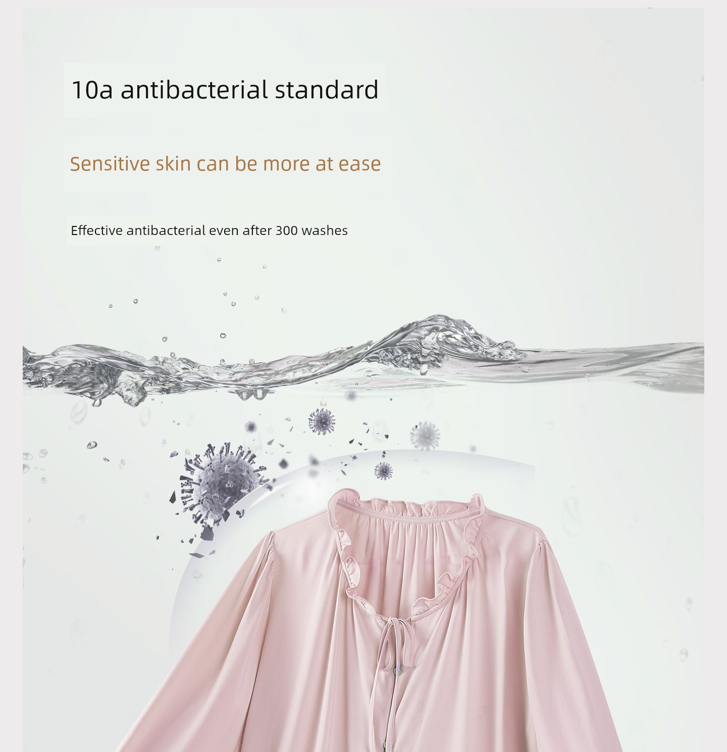 Gongxun Modal Postpartum Pajamas, Home Wear, Thin Style for All Seasons, Antibacterial Nursing and Breastfeeding Clothing Set for Pregnant Women — 9