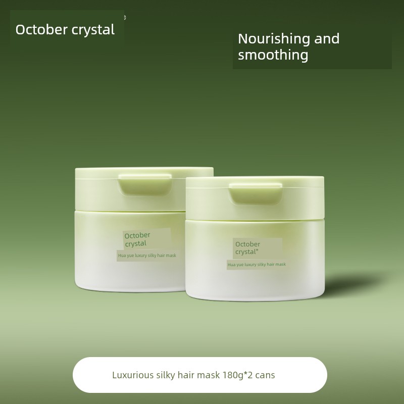 October Crystal Flower Delight Hair Mask for Pre-Pregnancy: Smooth and Silky, Improves Frizz, Hair Care, Moisturizing, Nourishing, Anti-Hair Breakage — 2