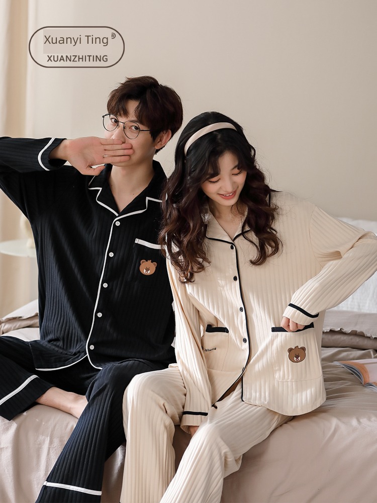 easy Cotton winter One female autumn lovers pajamas