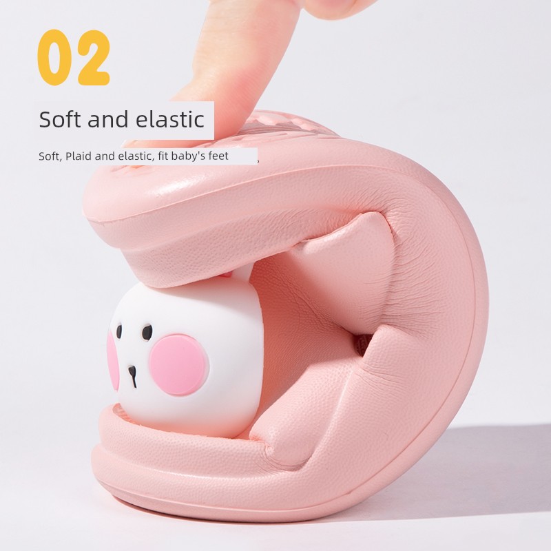 Little Deer Milly Baby Slippers Summer Home Indoor Eva Soft Sole Shock Absorbing Wear-Resistant Soft Elastic Cute Cartoon — 3