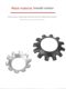 304 stainless steel GB956.1 conical external toothed washer locking washer multi-toothed stop bowl-shaped gasket anti-loose meson