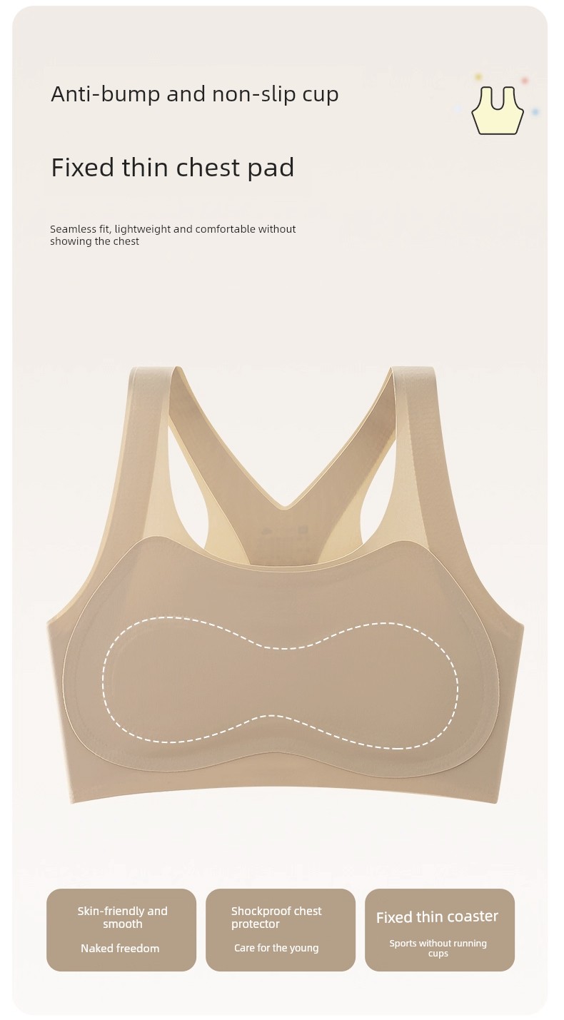 Girls' Underwear for the Developmental Stage, Elementary School Girls, Older Children, Stage One, 10-Year-Old Children's Camisole, Young Girl's Bra — 3