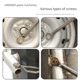 Two-way fast plum blossom ratchet wrench industrial grade small opening dual-purpose wrench automatic hardware tool set
