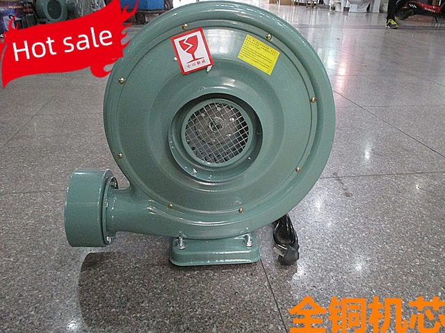 All-copper centrifugal medium pressure fan blower vacuum and air suction laser engraving fan woodworking dust collector