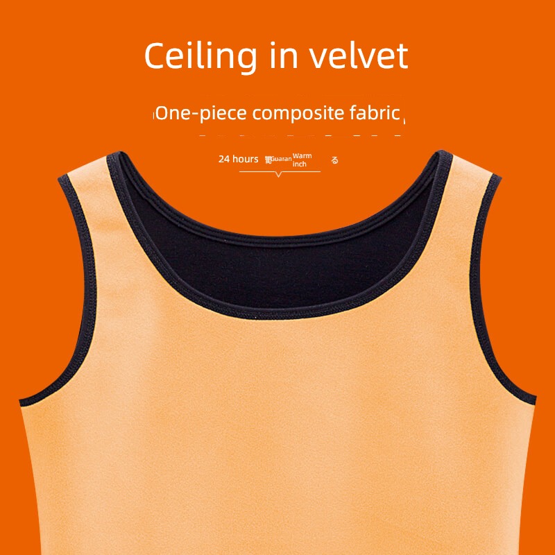 Xinde Velvet Plush keep warm Cold proof Interpenetrating camisole vest