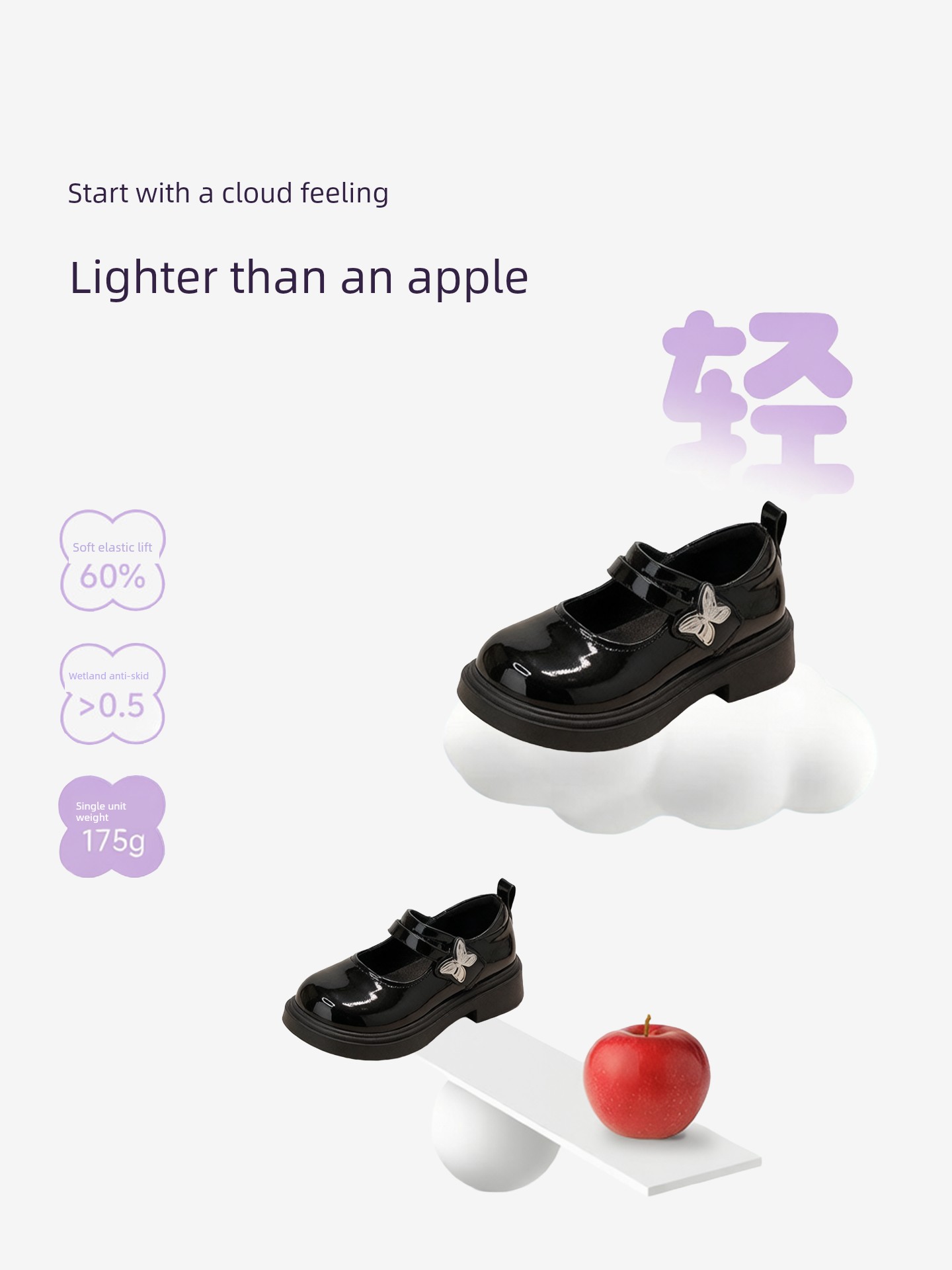 Black Leather Shoes for Girls, College Style Mary Jane Shoes, Versatile and Comfortable, British Style, Super Soft, 2026 New Model for Women — 3
