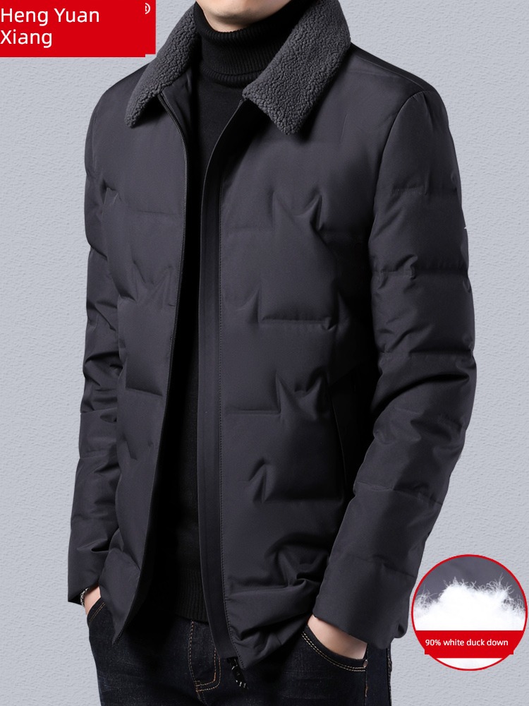 hyz  stand collar Frivolous keep warm have cash less than that is registered in the accounts Down Jackets