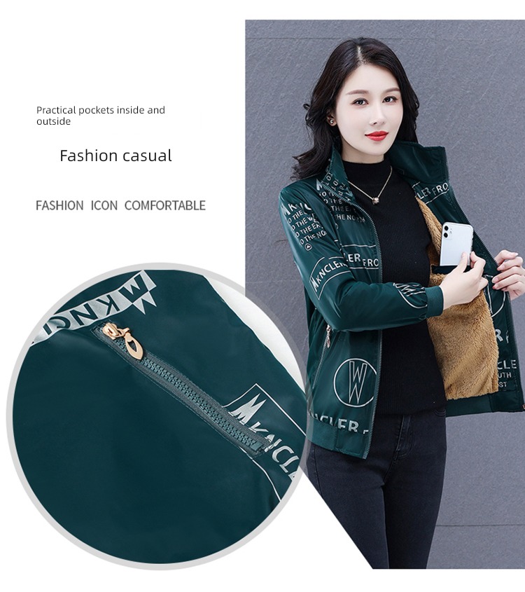 loose coat female have cash less than that is registered in the accounts fashion Cotton Plush keep warm loose coat