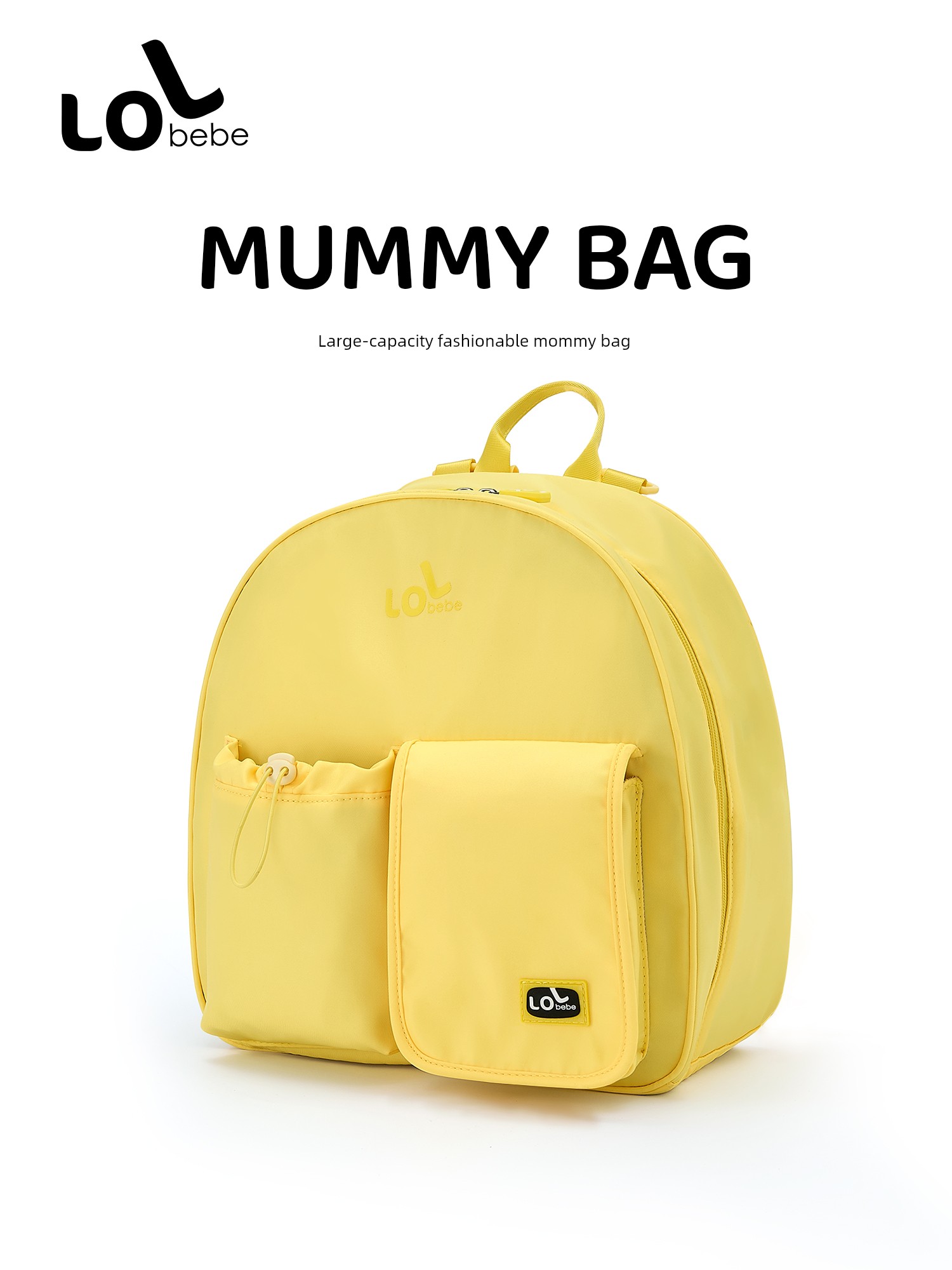 Lolbebe Mommy Bag, Lightweight Large-Capacity Backpack for Mother and Baby When Going Out, Waterproof and Portable Bag for Mother and Baby When Going Out