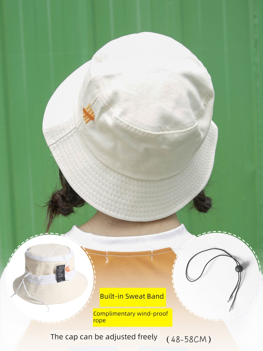 lovely summer female solar system like a breath of fresh air Chaopai Fisherman hat