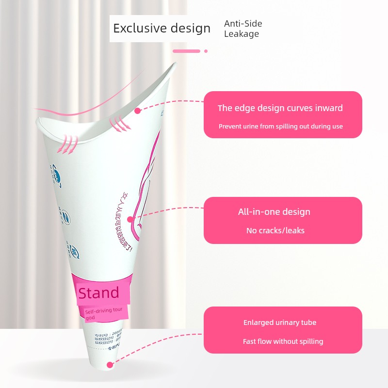 Standing Urination Device for Women, Disposable Urinal for Pregnant Women, Eliminates the Need to Squat, Allows Girls to Urinate While Standing — 3