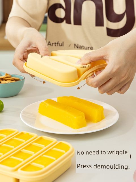 安雅辅食软模具纯硅胶食品级专用多格制冰盒家用收纳储存冰格高温