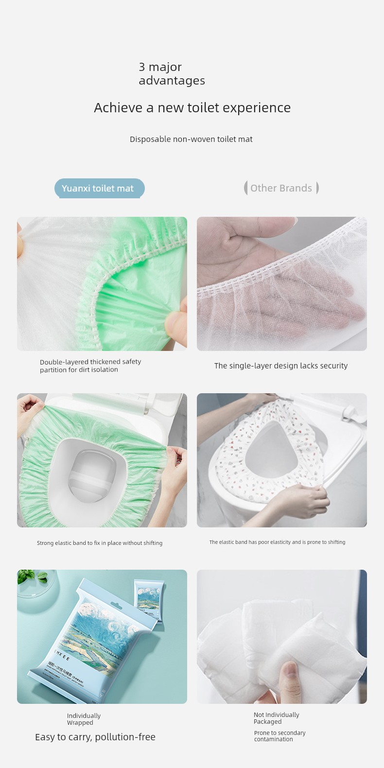 Qianxi Confinement Pregnant Women Postpartum Disposable Toilet Mat — 15