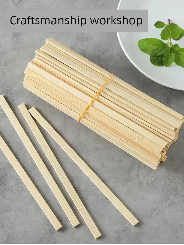 Handmade Bamboo Fan Handle DIY Material Kit, Intangible Cultural Heritage Bamboo Strips, Bamboo Pieces, Bamboo Fan, Bamboo Weaving Fan Handle, Fan Handle