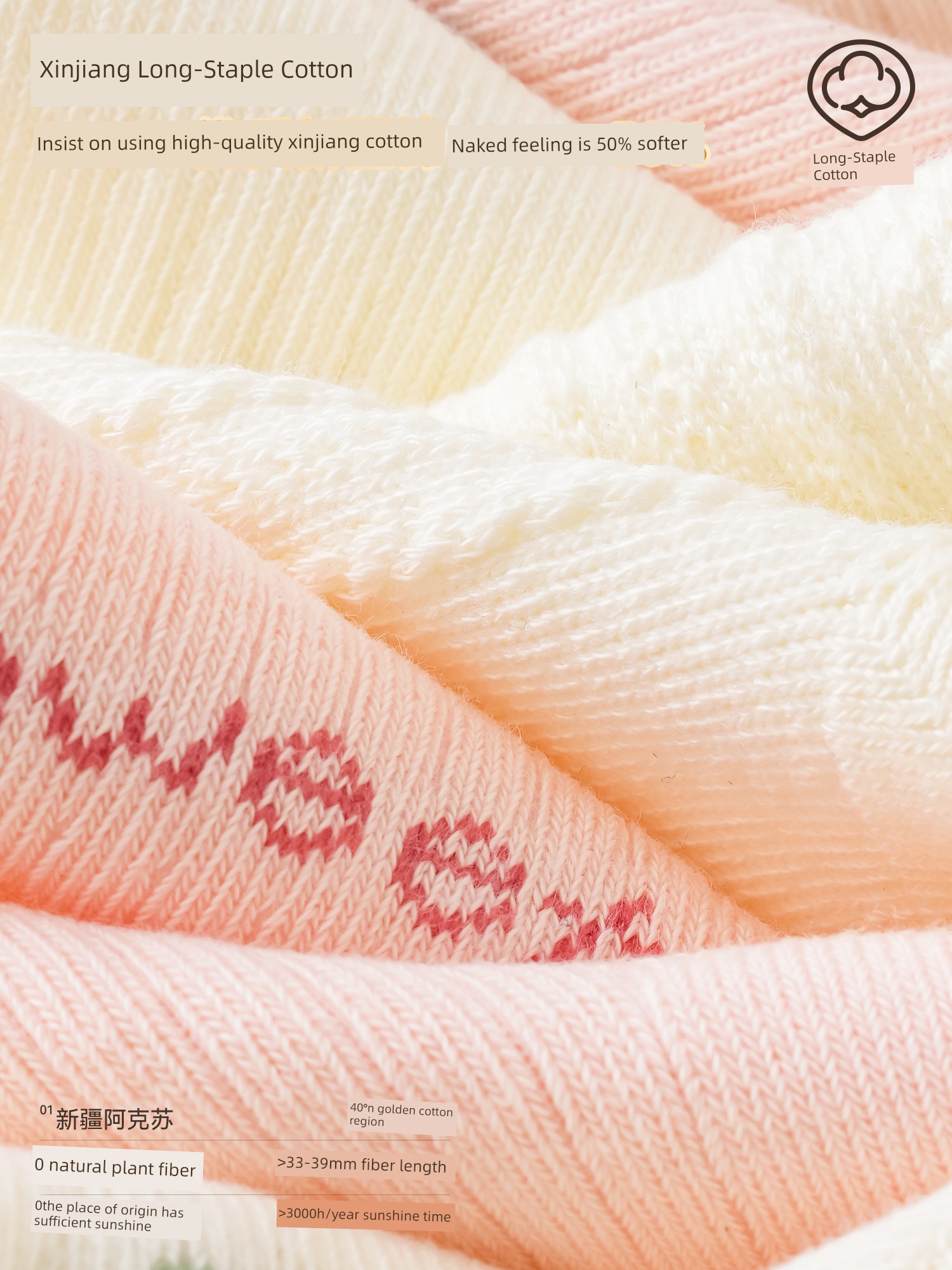 Baby Socks Infant Spring and Autumn Pure Cotton Class a Girls' Autumn and Winter One-Year-Old Cotton Socks Children's Non-Binding Mid-Tube Socks Autumn — 5